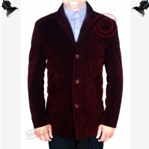 12th doctor red velvet coat