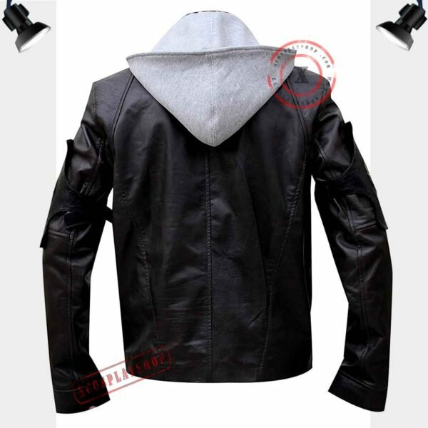 the division blak leather jacket