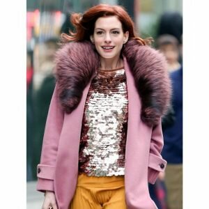 Anne Hathaway Modern Love Coat
