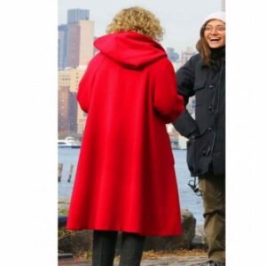 Julia Garner Modern Love Coat with Hood