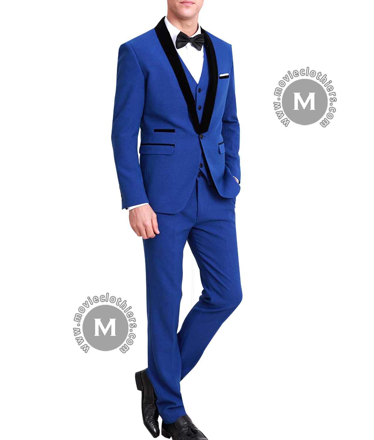 Ryan Gosling Blue Tuxedo Suit