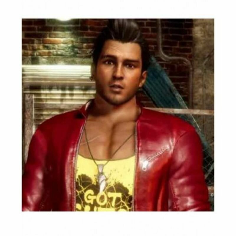 Dead Or Alive 6 Diego Red Leather Jacket